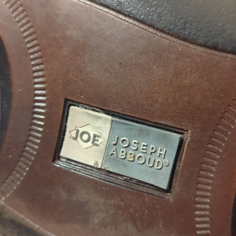 Joseph‎ Abboud Men's Brown Leather Shoes Size 13 Gel Heel